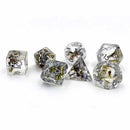 Shadowfell Koi - 7 Piece Polyhedral Dice Set + Dice Bag - Bea DnD Games