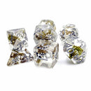 Shadowfell Koi - 7 Piece Polyhedral Dice Set + Dice Bag - Bea DnD Games