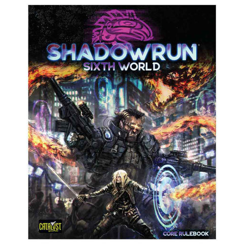 Shadowrun Sixth Edition Core Rulebook - Bea DnD Games