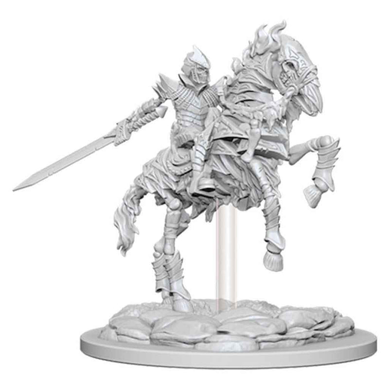Skeleton Knight on Horse Deep Cuts Unpainted Miniatures - Bea DnD Games
