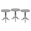 Small Round Tables Unpainted Miniatures - Bea DnD Games