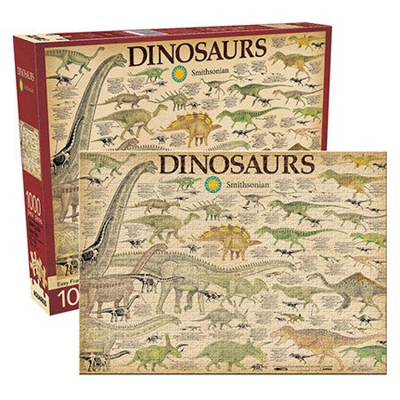 Smithsonian Dinosaurs 1000 Piece Puzzle - Bea DnD Games