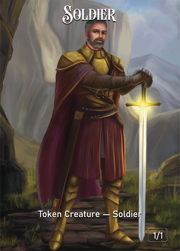 Soldier Token [Bea DnD Games Tokens] - Bea DnD Games