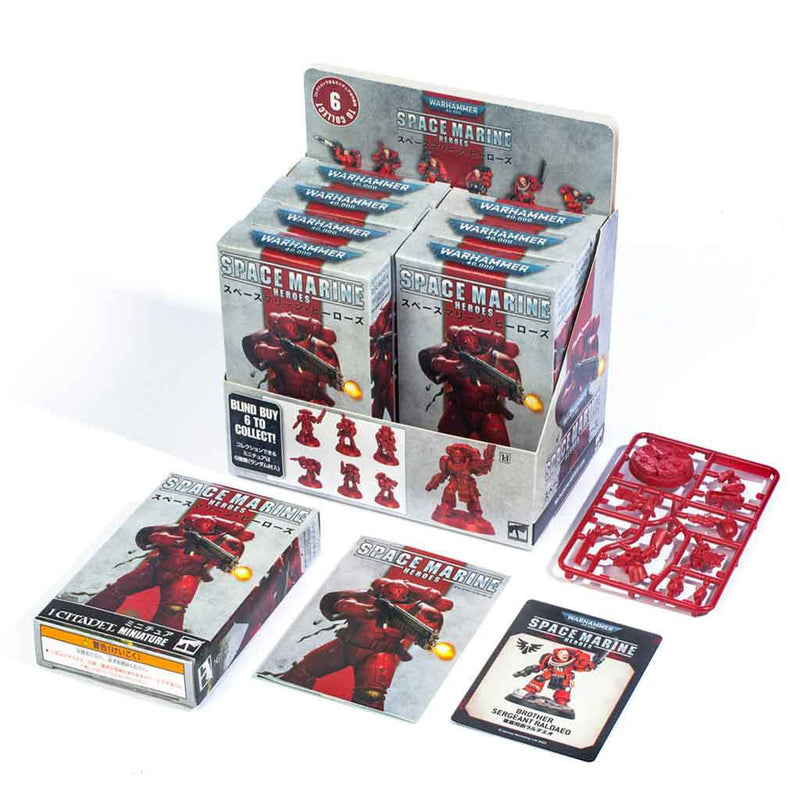 Space Marine Heroes Series 4 - Blood Angels Blind Box - Bea DnD Games
