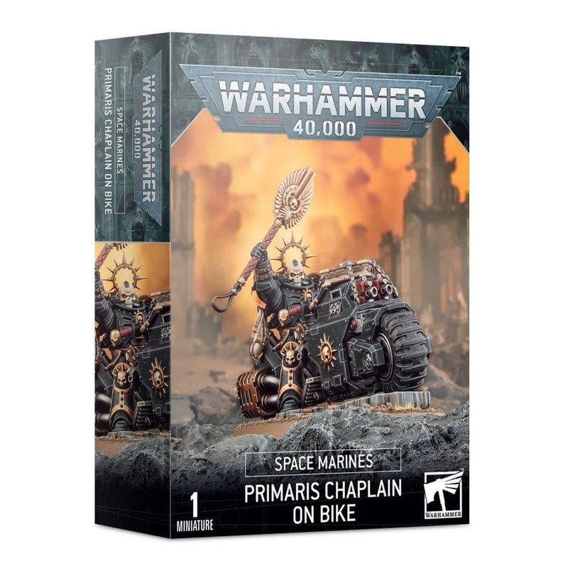 Space Marine Primaris Chaplain on Bike - Warhammer 40,000 - Bea DnD Games - Games Workshop