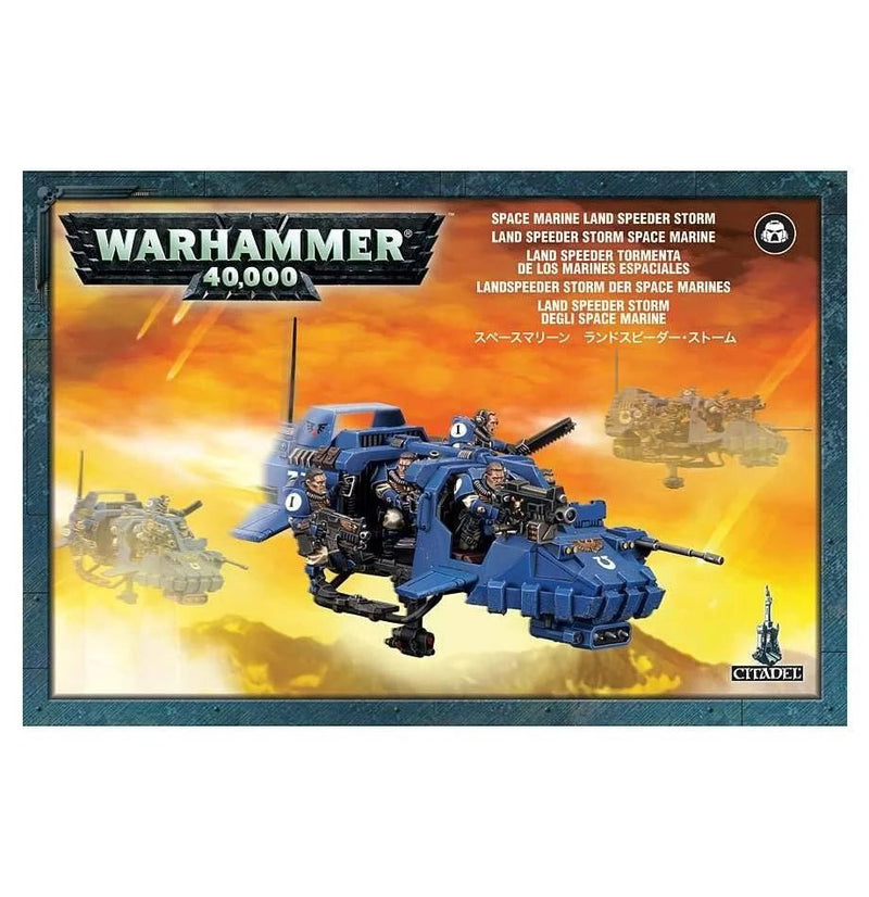Space Marines Land Speeder Storm - Warhammer 40,000 - Bea DnD Games