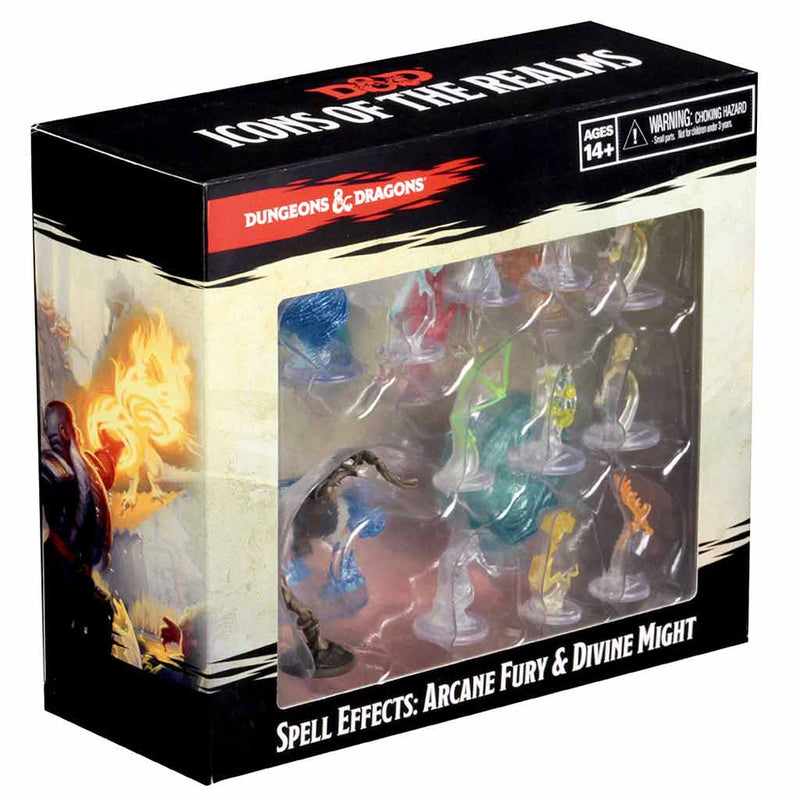 Spell Effects Arcane Fury & Divine Might D&D Icons of the Realms Miniatures Premium Set - Bea DnD Games
