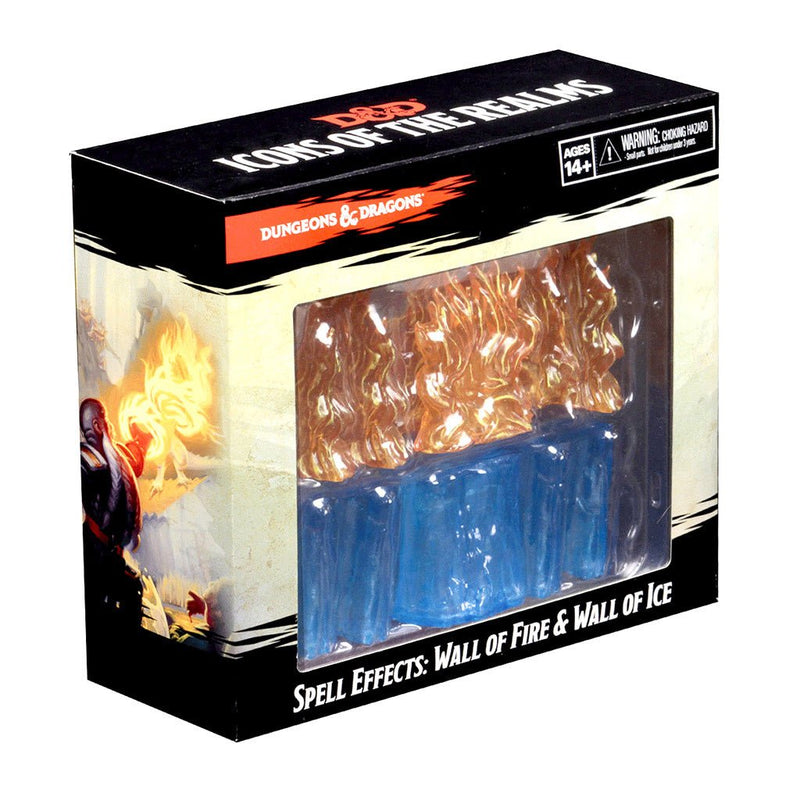 Spell Effects Wall of Fire & Wall of Ice D&D Icons of the Realms Miniatures Premium Set - Bea DnD Games