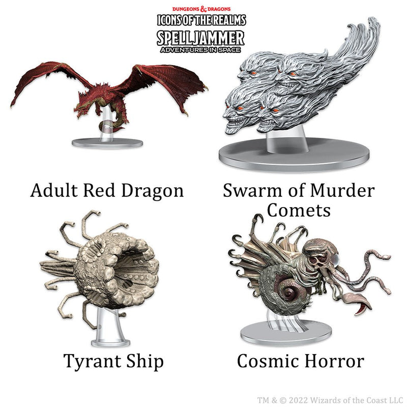 Spelljammer - Threats From The Cosmos D&D Icons of the Realms Miniature Set - Bea DnD Games