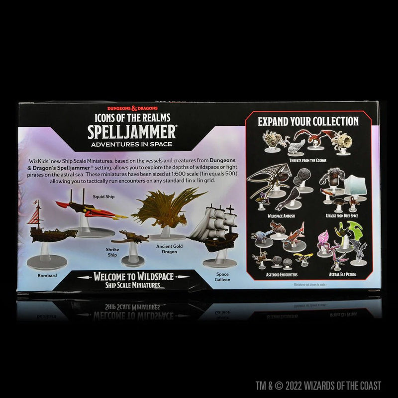 Spelljammer - Welcome to Wildspace D&D Icons of the Realms Miniature Set - Bea DnD Games