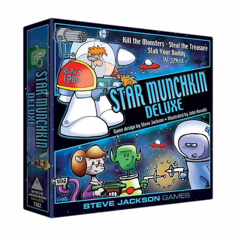 Star Munchkin Deluxe - Card Game by Steve Jackson Games - Bea DnD Games