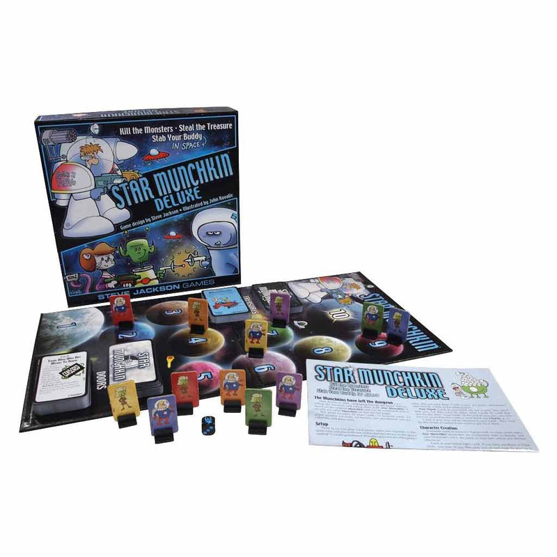 Star Munchkin Deluxe - Card Game by Steve Jackson Games - Bea DnD Games