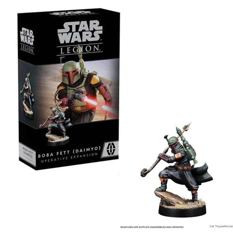 Star Wars Legion Boba Fett (Daimyo) Operative Expansion - Bea DnD Games