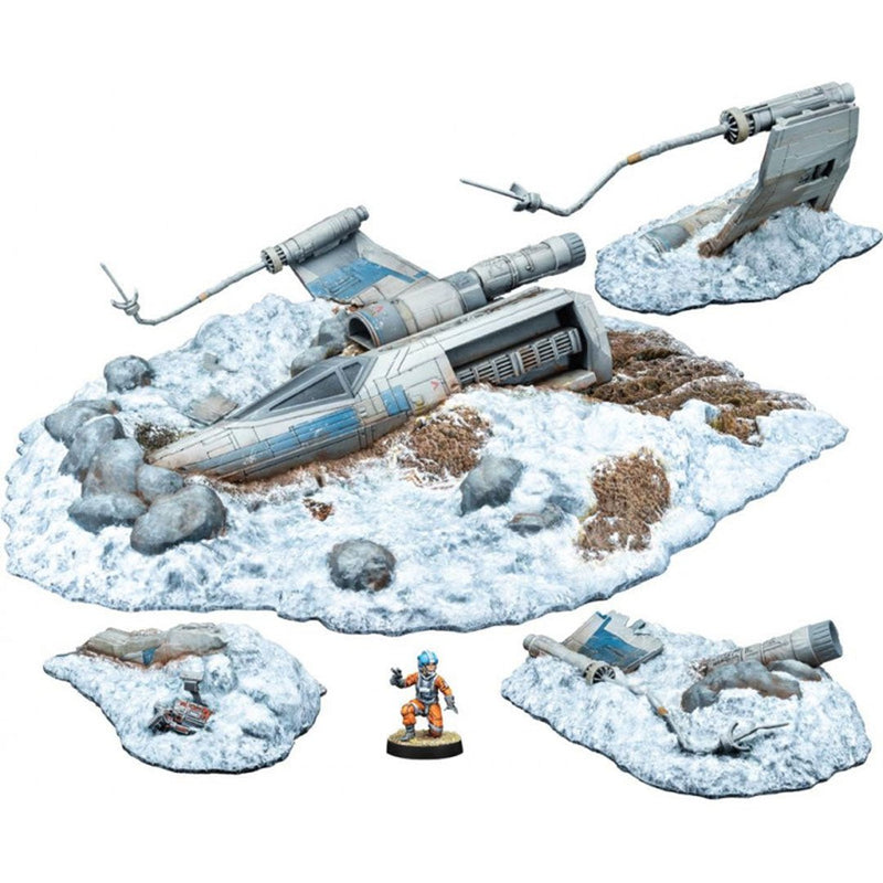 Star Wars Legion Crashed X-Wing Battlefield Expansion - Bea DnD Games