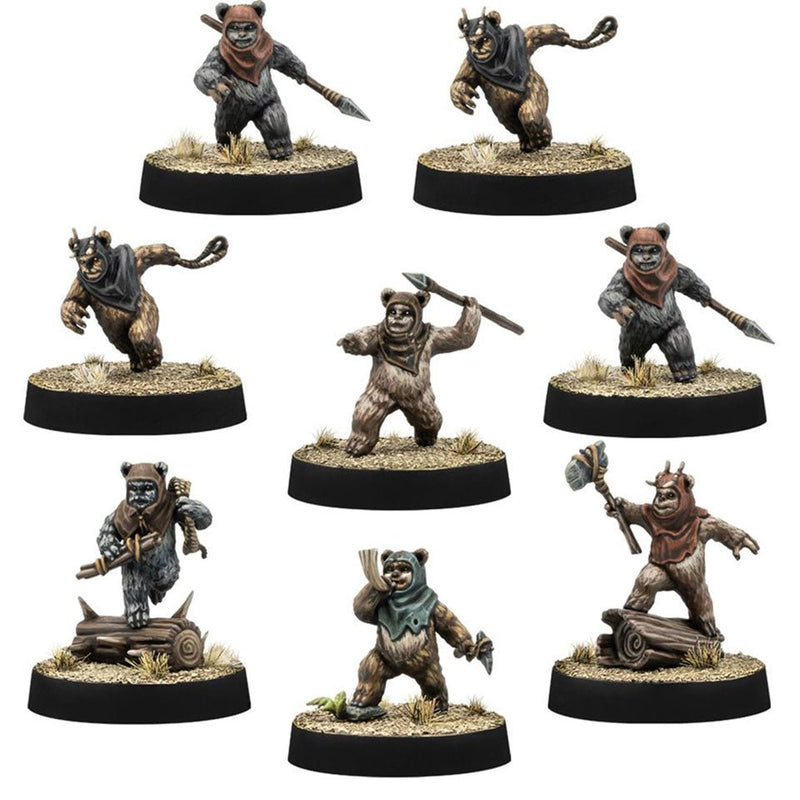 Star Wars Legion Ewok Warriors Unit Expansion - Bea DnD Games