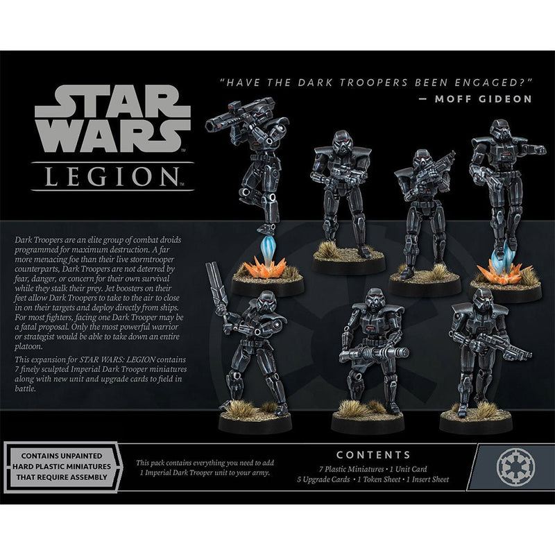 Star Wars Legion Imperial Dark Troopers Unit Expansion - Bea DnD Games