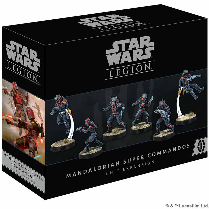 Star Wars Legion Mandalorian Super Commandos Unit Expansion - Bea DnD Games