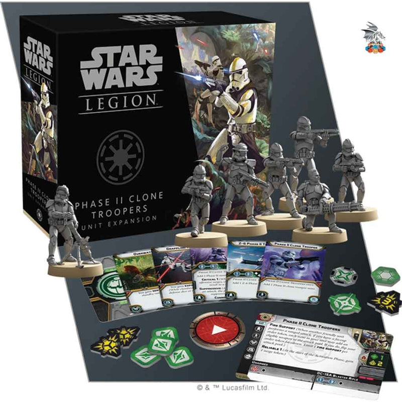 Star Wars Legion Phase II Clone Trooper Unit Expansion - Bea DnD Games