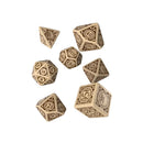 Steampunk Clockwork Dice Set by Q Workshop - Bea DnD Games