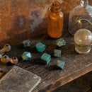 Steampunk Clockwork Nautical Apparatus Dice Set by Q Workshop - Bea DnD Games