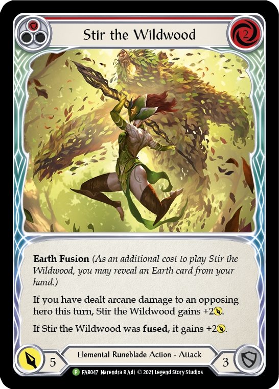 Stir the Wildwood [FAB047] (Promo) Rainbow Foil - Bea DnD Games