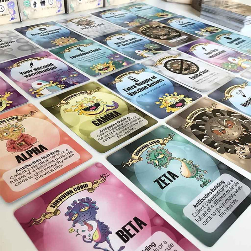 Surviving Covid – Card Game - Bea DnD Games