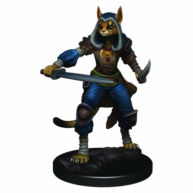 Tabaxi Rogue D&D Premium Painted Figures - Bea DnD Games