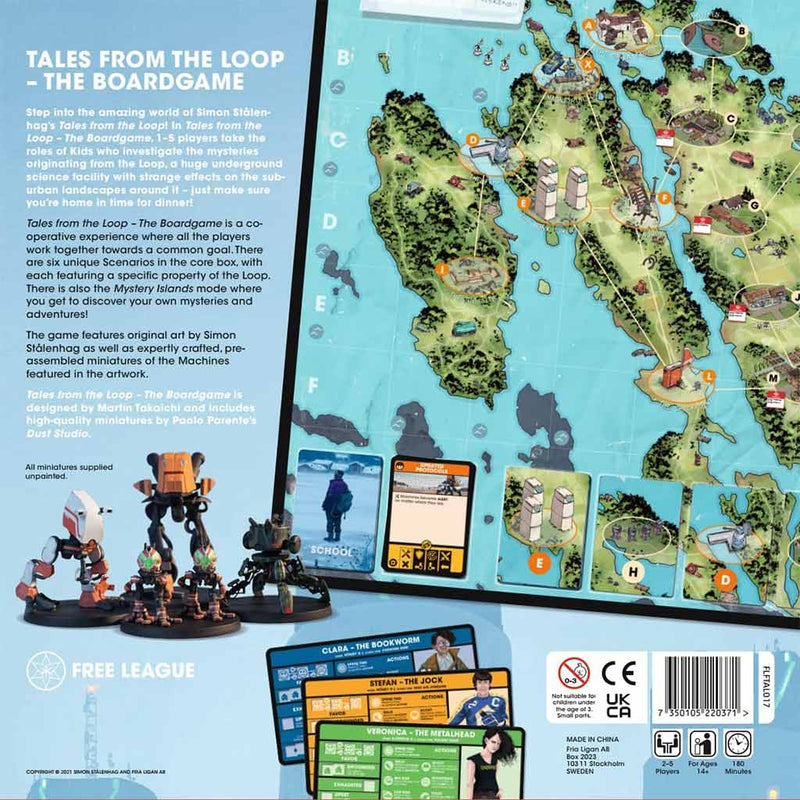 Tales From the Loop The Board Game - Bea DnD Games