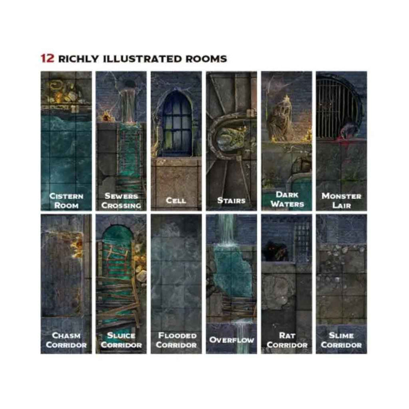 Tenfold Dungeon - Dungeons & Sewers - Bea DnD Games