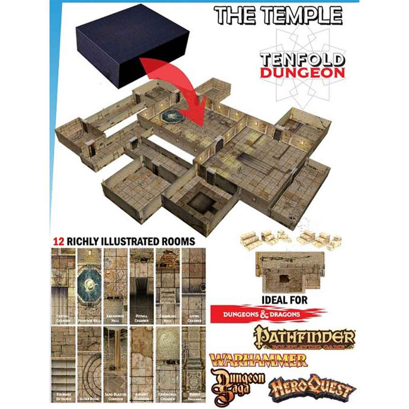 Tenfold Dungeon - The Temple - Bea DnD Games