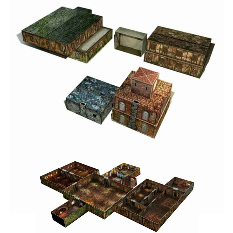 Tenfold Dungeon - The Town - Bea DnD Games