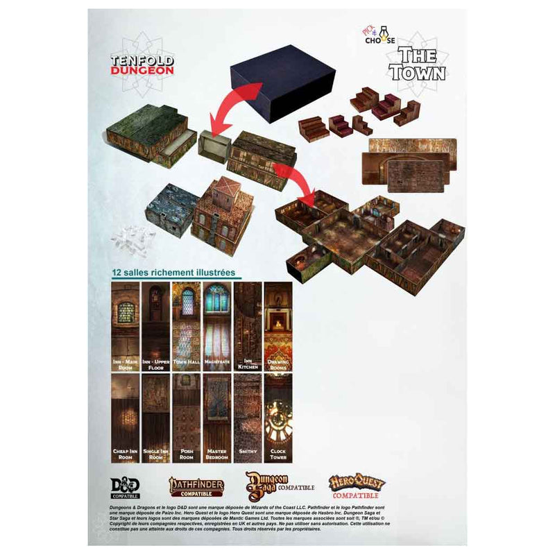 Tenfold Dungeon - The Town - Bea DnD Games