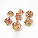 That 70s Show - 7 Piece Polyhedral Dice Set + Dice Bag - Bea DnD Games