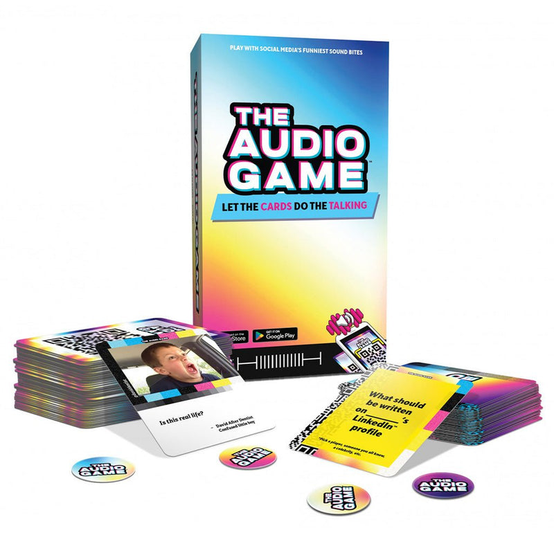 The Audio Game - Scan and Hear The Hilarious Cards - Bea DnD Games