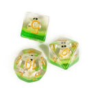 'The Child' - 7 Piece Polyhedral Dice Set + Dice Bag - Bea DnD Games