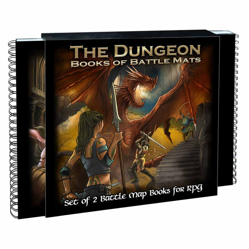 The Dungeon Books of Battle Mats - Bea DnD Games