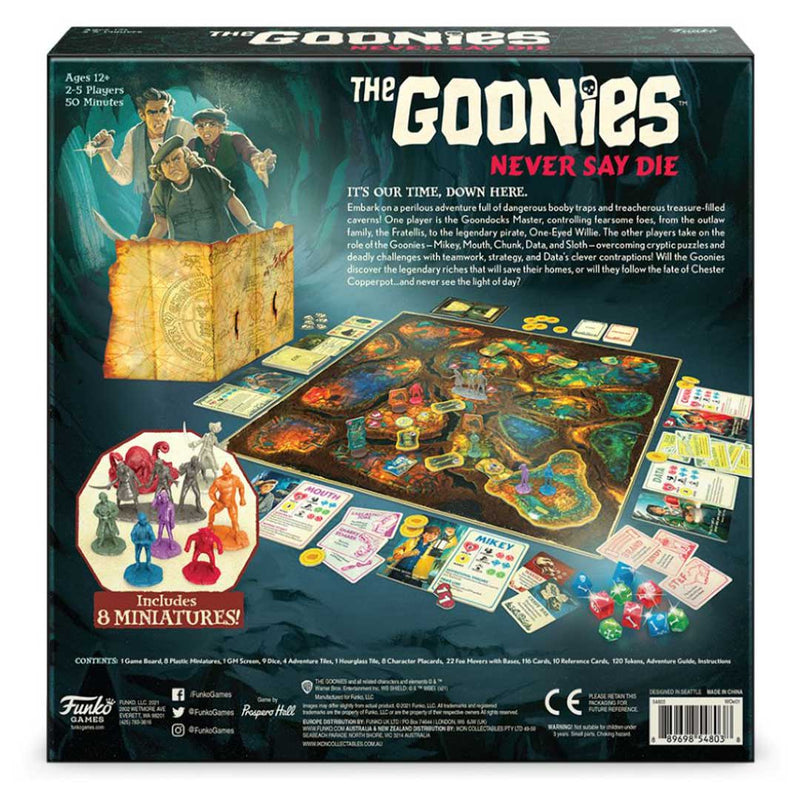 The Goonies Never Say Die Game - Bea DnD Games