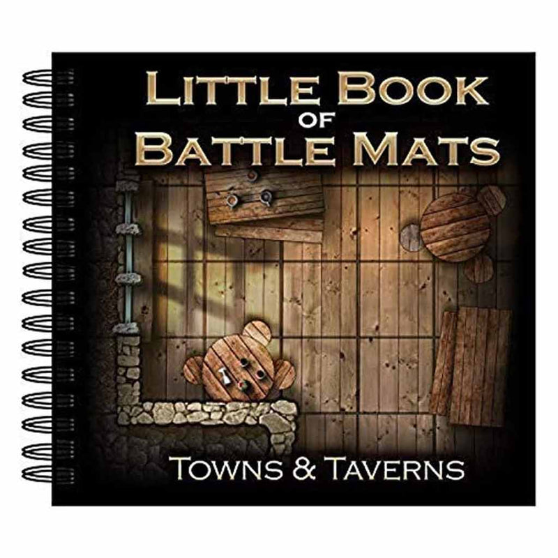 The Little Book of Battle Mats Towns & Taverns Edition - Bea DnD Games