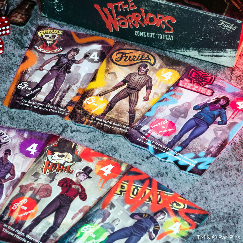The Warriors Come Out to Play - A Cooperative Survival Board Game by Funko Games - Bea DnD Games