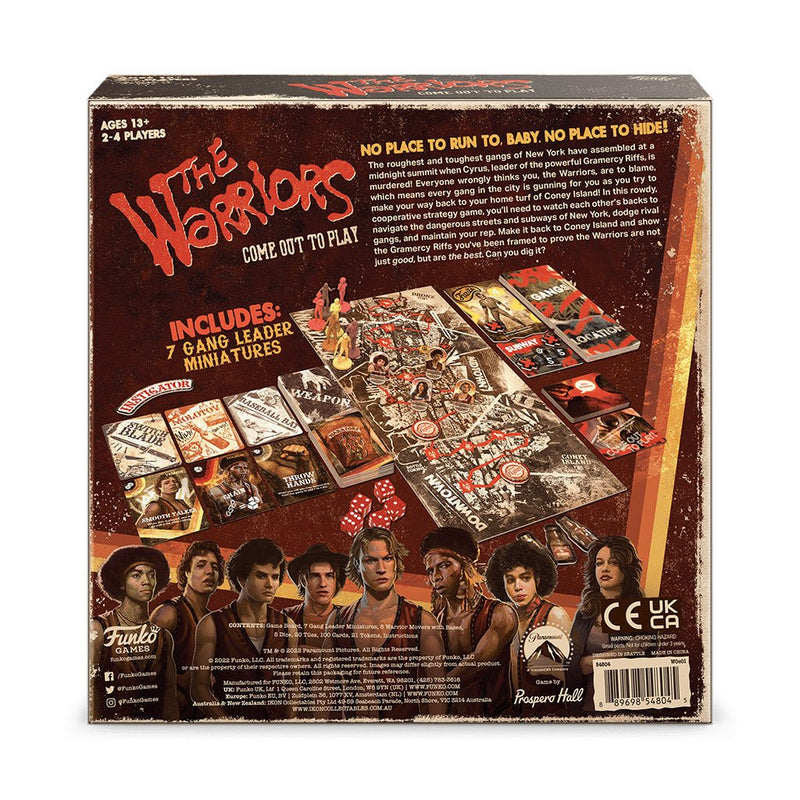 The Warriors Come Out to Play - A Cooperative Survival Board Game by Funko Games - Bea DnD Games