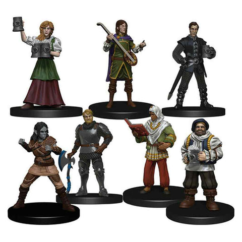 The Yawning Portal Inn Friendly Faces Pack D&D Icons of the Realms Miniatures Premium Set - Bea DnD Games