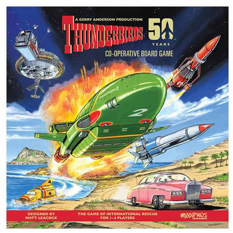 Thunderbirds Co-operative Board Game (Designed by Matt Lealock) - Bea DnD Games