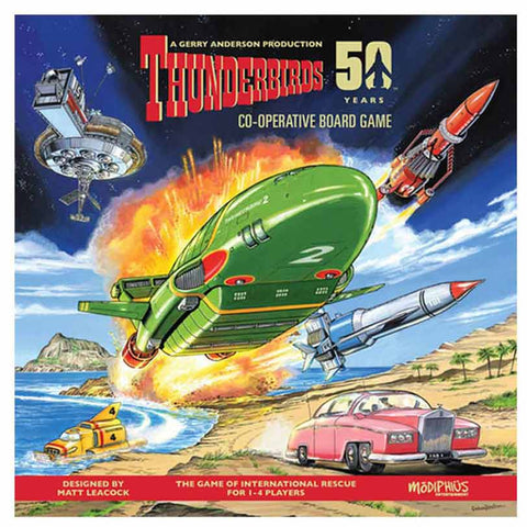 Thunderbirds Co-operative Board Game (Designed by Matt Lealock) - Bea DnD Games