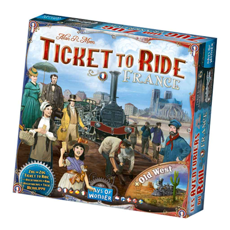 Ticket to Ride France Expansion - Bea DnD Games