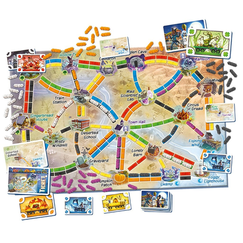 Ticket to Ride - Ghost Train - Bea DnD Games
