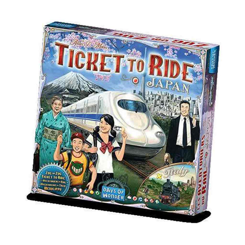 Ticket to Ride Japan and Italy Expansion - Bea DnD Games