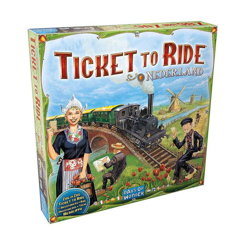 Ticket to Ride Nederland Expansion - Bea DnD Games