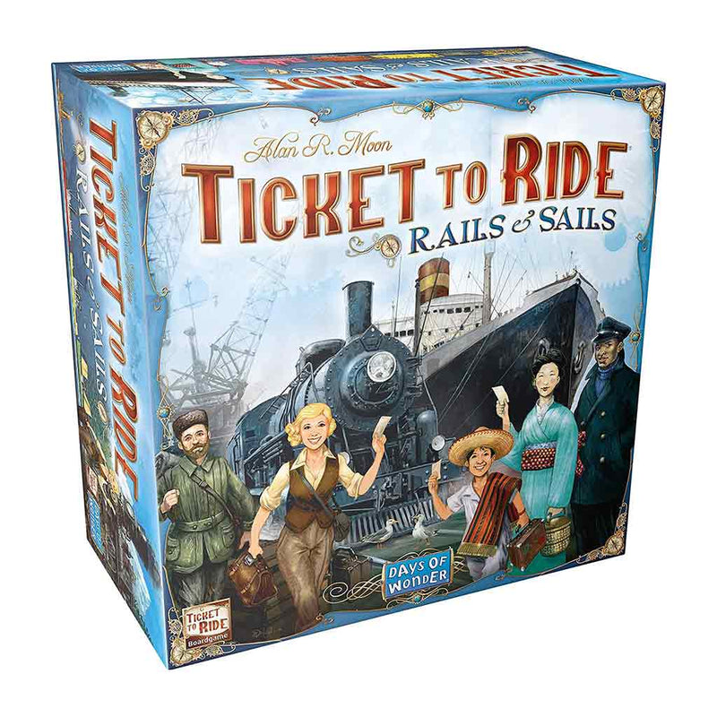 Ticket to Ride - Rails & Sails - Bea DnD Games
