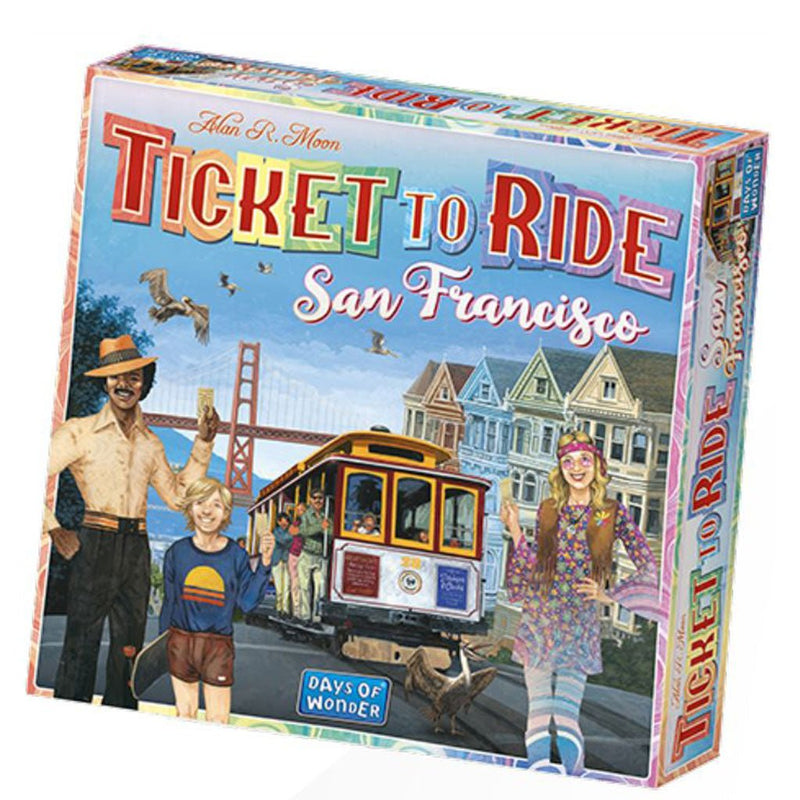 Ticket to Ride San Francisco - Bea DnD Games