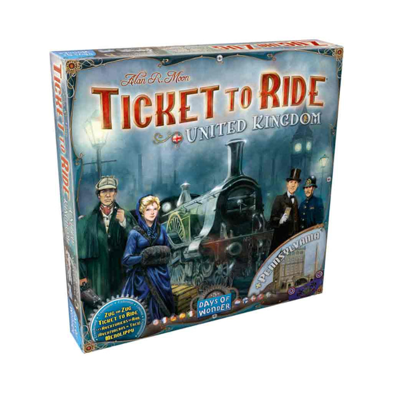 Ticket to Ride United Kingdom Expansion - Bea DnD Games